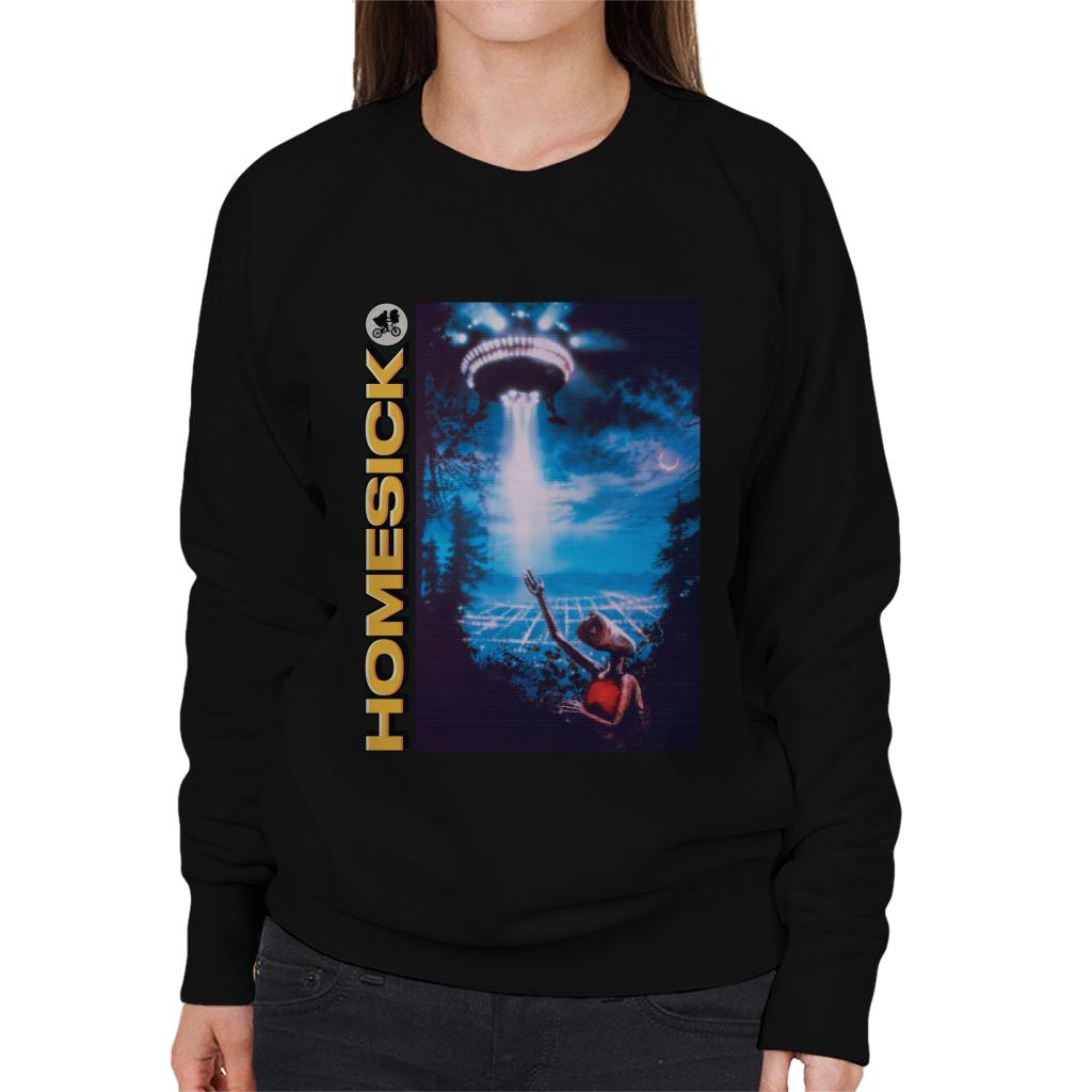 E.T. Left Homesick Women's Sweatshirt-ALL + EVERY