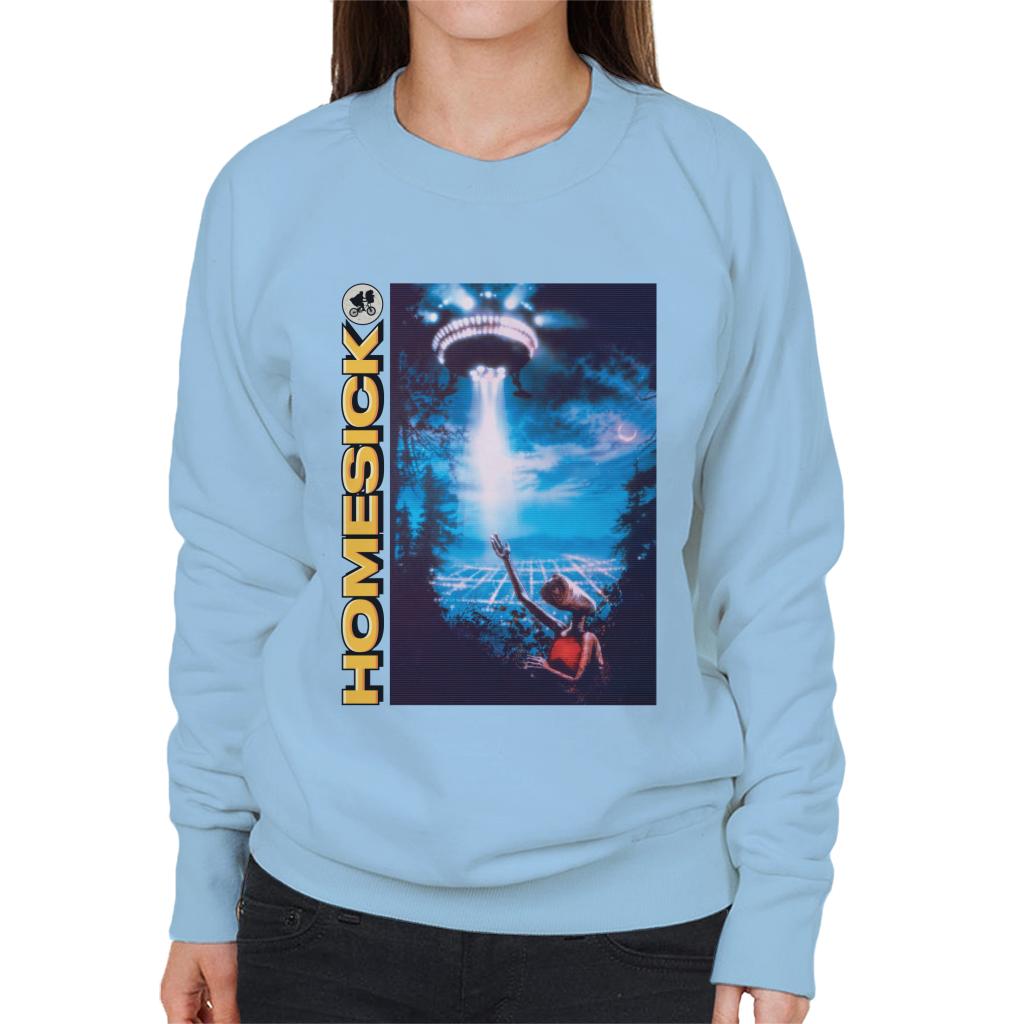 E.T. Left Homesick Women's Sweatshirt-ALL + EVERY