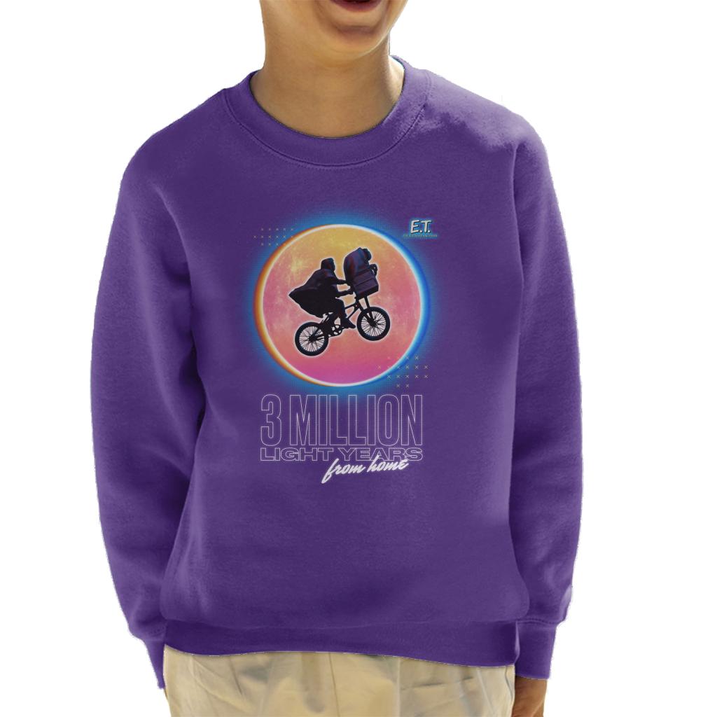 E.T. 3 Million Light Years From Home Kid's Sweatshirt-ALL + EVERY