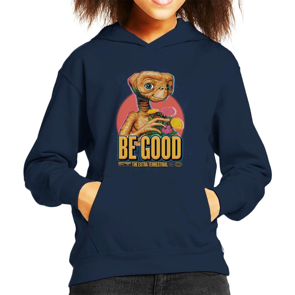 E.T. Be Good Quote Kid's Hooded Sweatshirt-ALL + EVERY