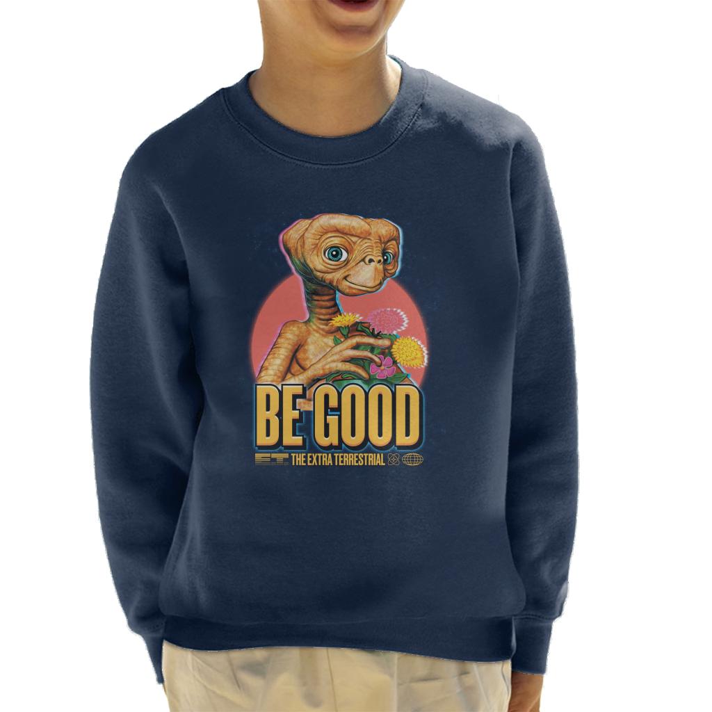 E.T. Be Good Quote Kid's Sweatshirt-ALL + EVERY