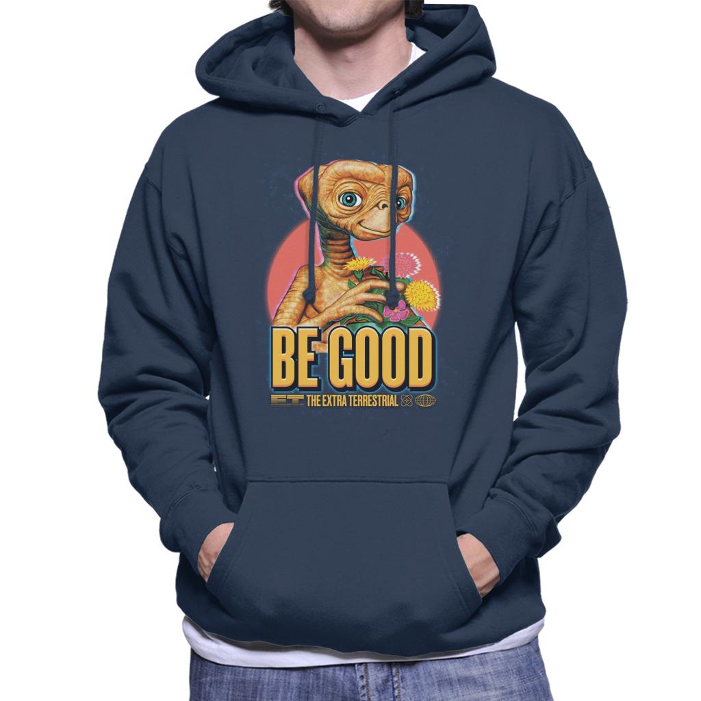 E.T. Be Good Quote Men's Hooded Sweatshirt-ALL + EVERY