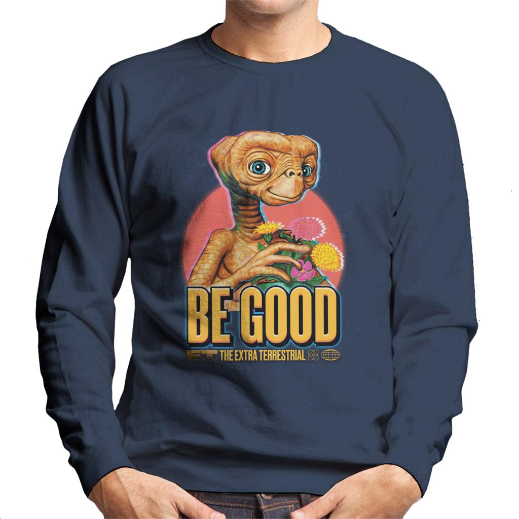 E.T. Be Good Quote Men's Sweatshirt-ALL + EVERY