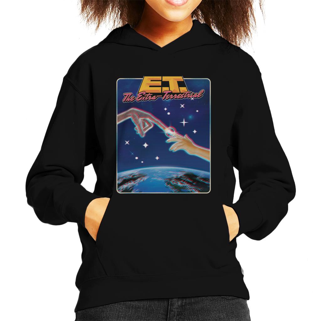 E.T. Glowing Finger Kid's Hooded Sweatshirt-ALL + EVERY