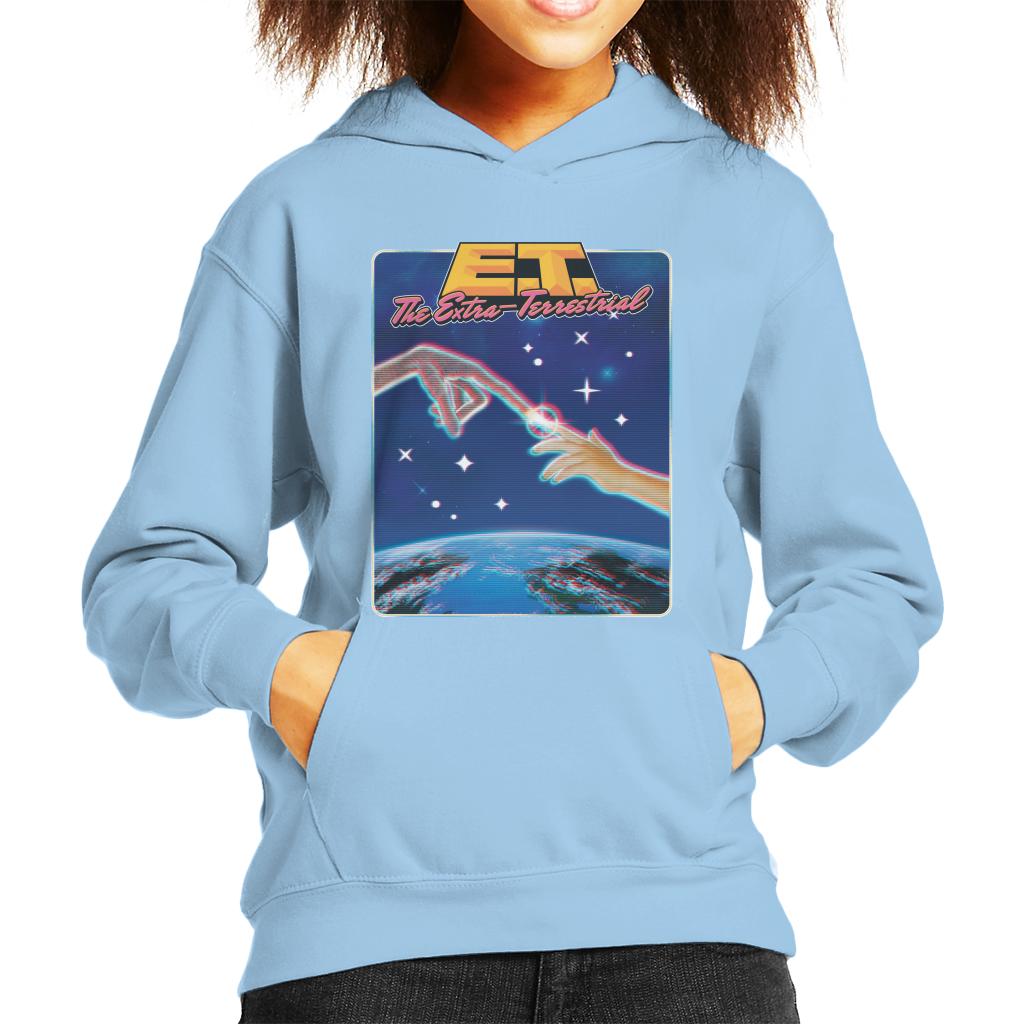 E.T. Glowing Finger Kid's Hooded Sweatshirt-ALL + EVERY