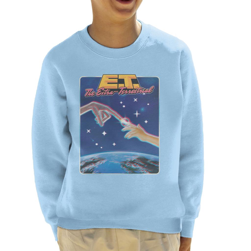 E.T. Glowing Finger Kid's Sweatshirt-ALL + EVERY