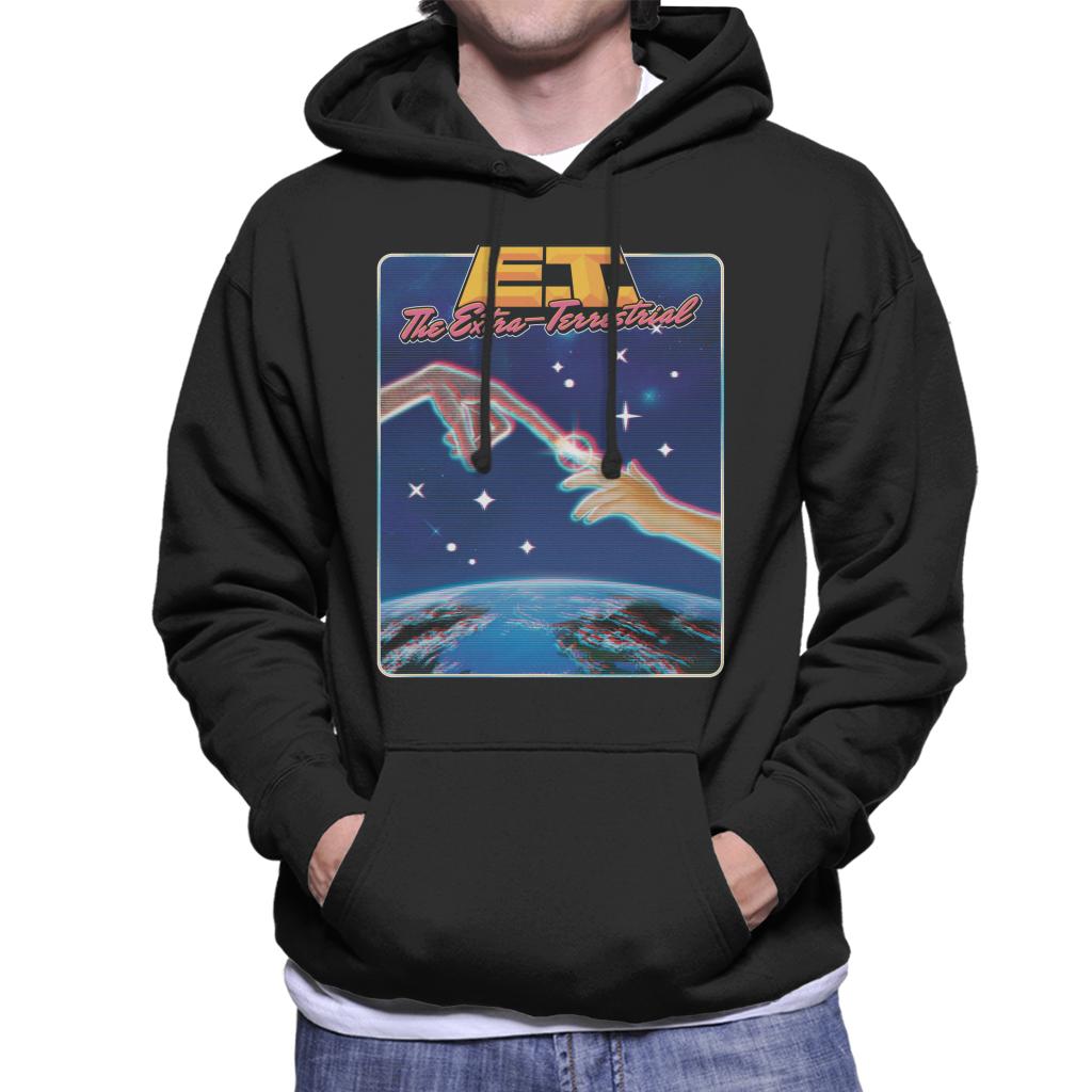 E.T. Glowing Finger Men's Hooded Sweatshirt-ALL + EVERY