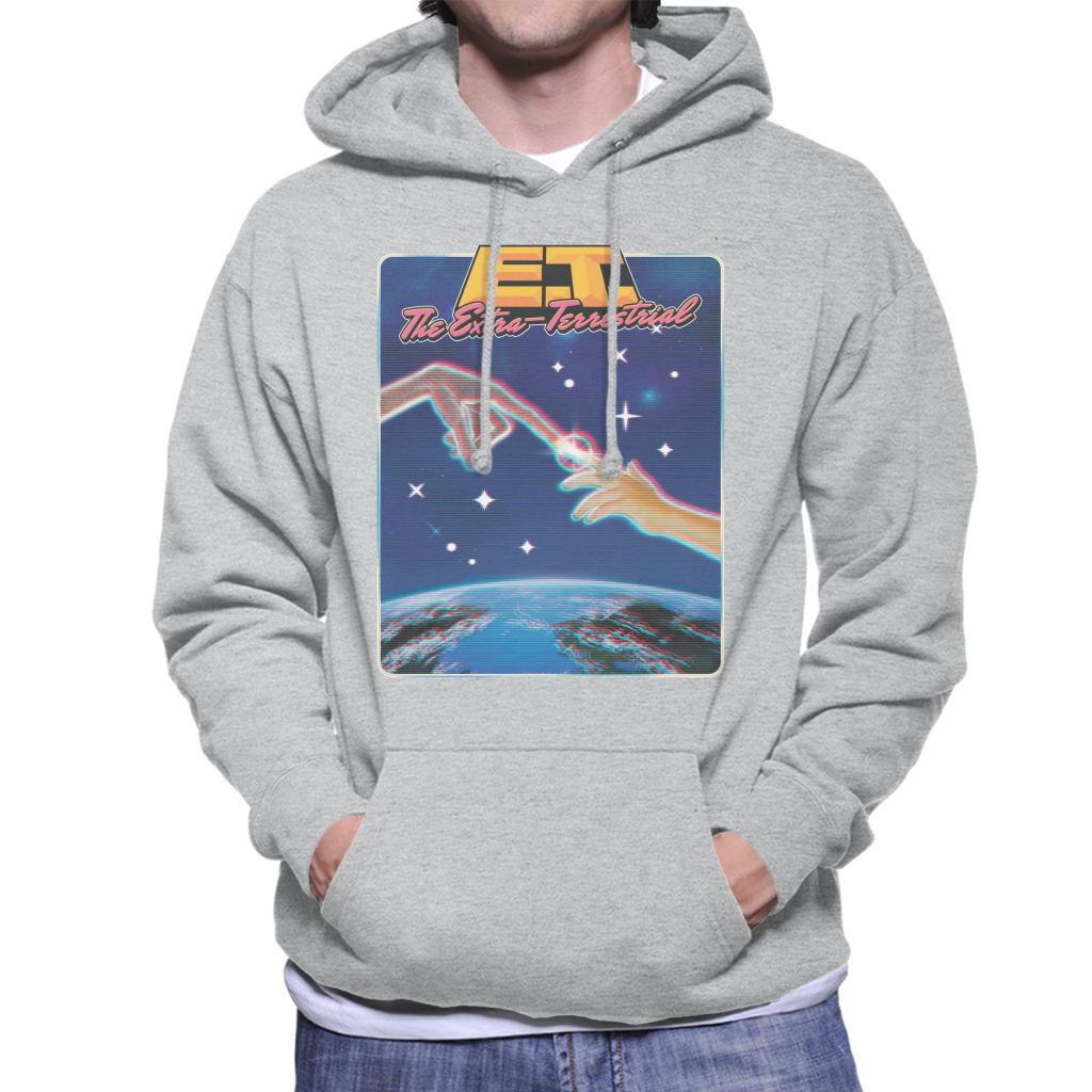 E.T. Glowing Finger Men's Hooded Sweatshirt-ALL + EVERY