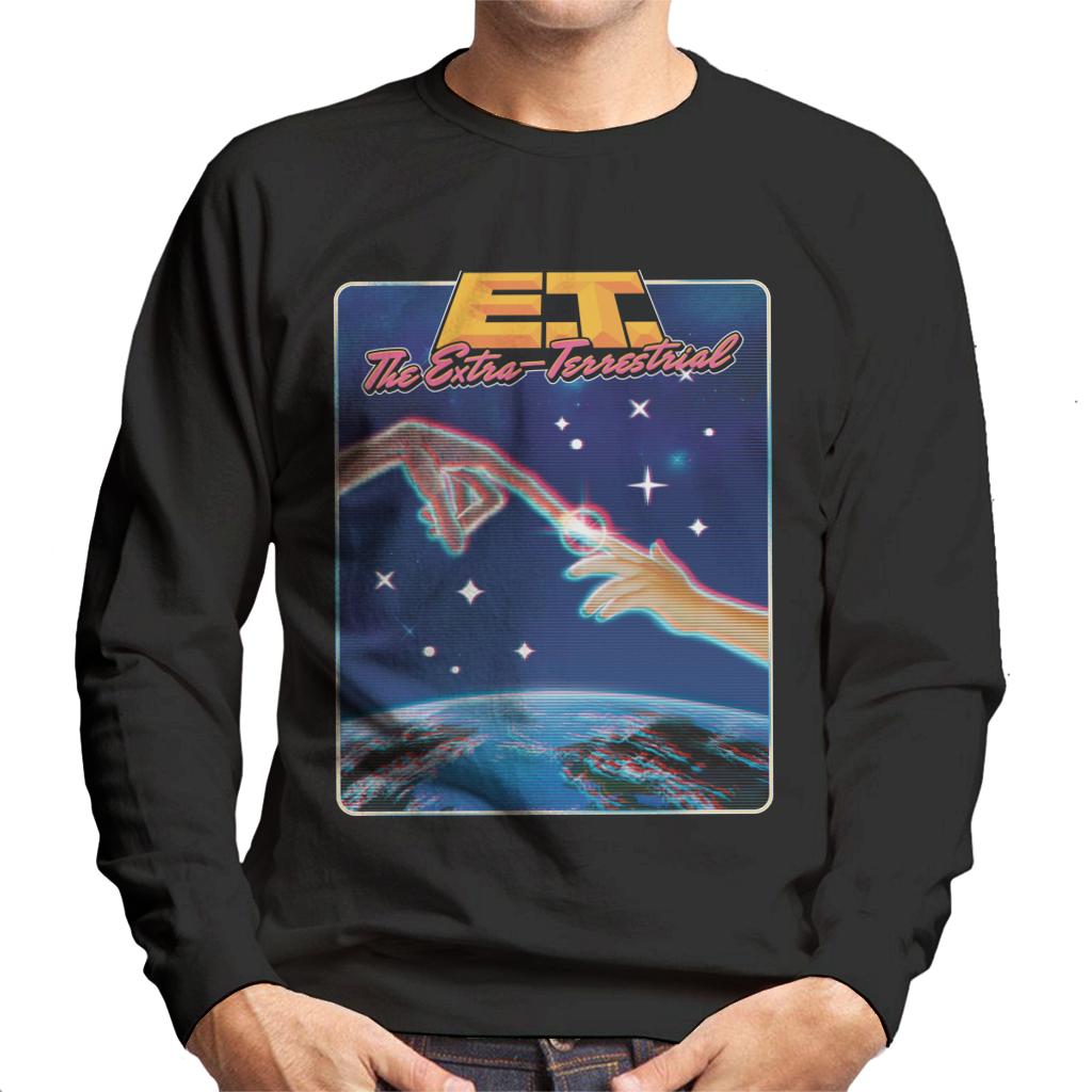 E.T. Glowing Finger Men's Sweatshirt-ALL + EVERY