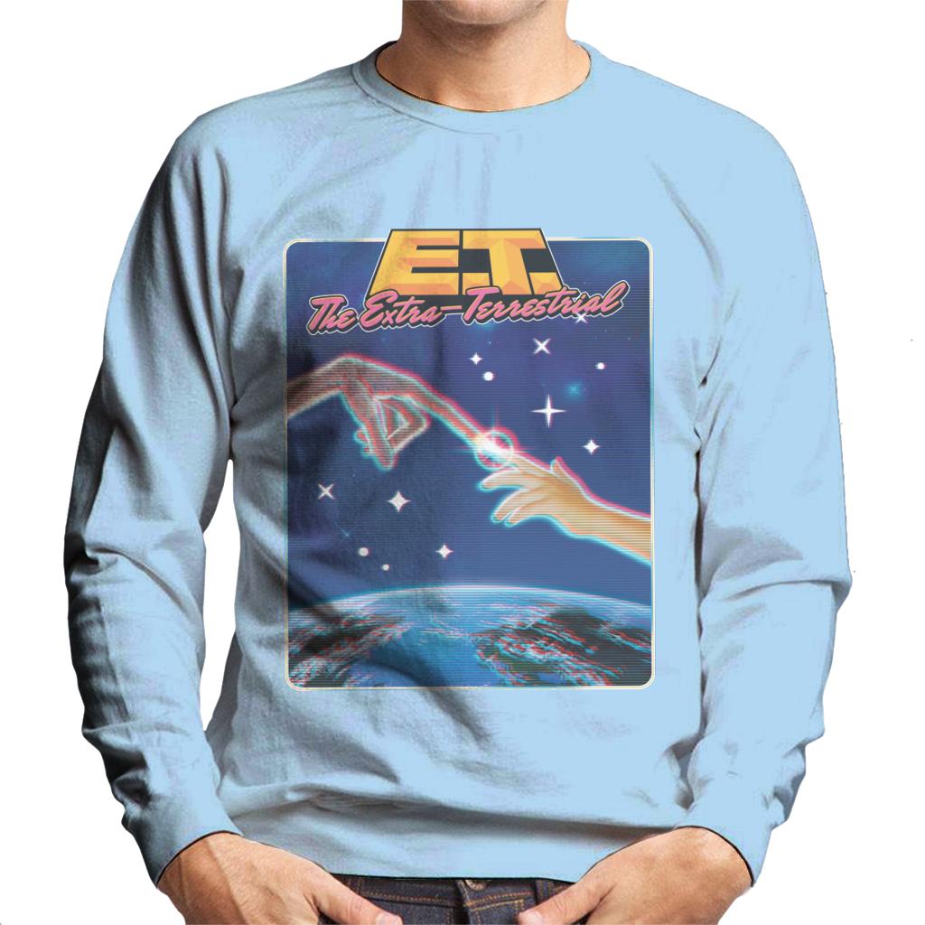 E.T. Glowing Finger Men's Sweatshirt-ALL + EVERY