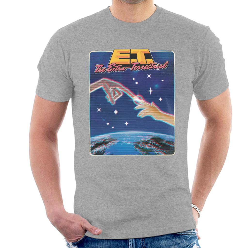 E.T. Glowing Finger Men's T-Shirt-ALL + EVERY