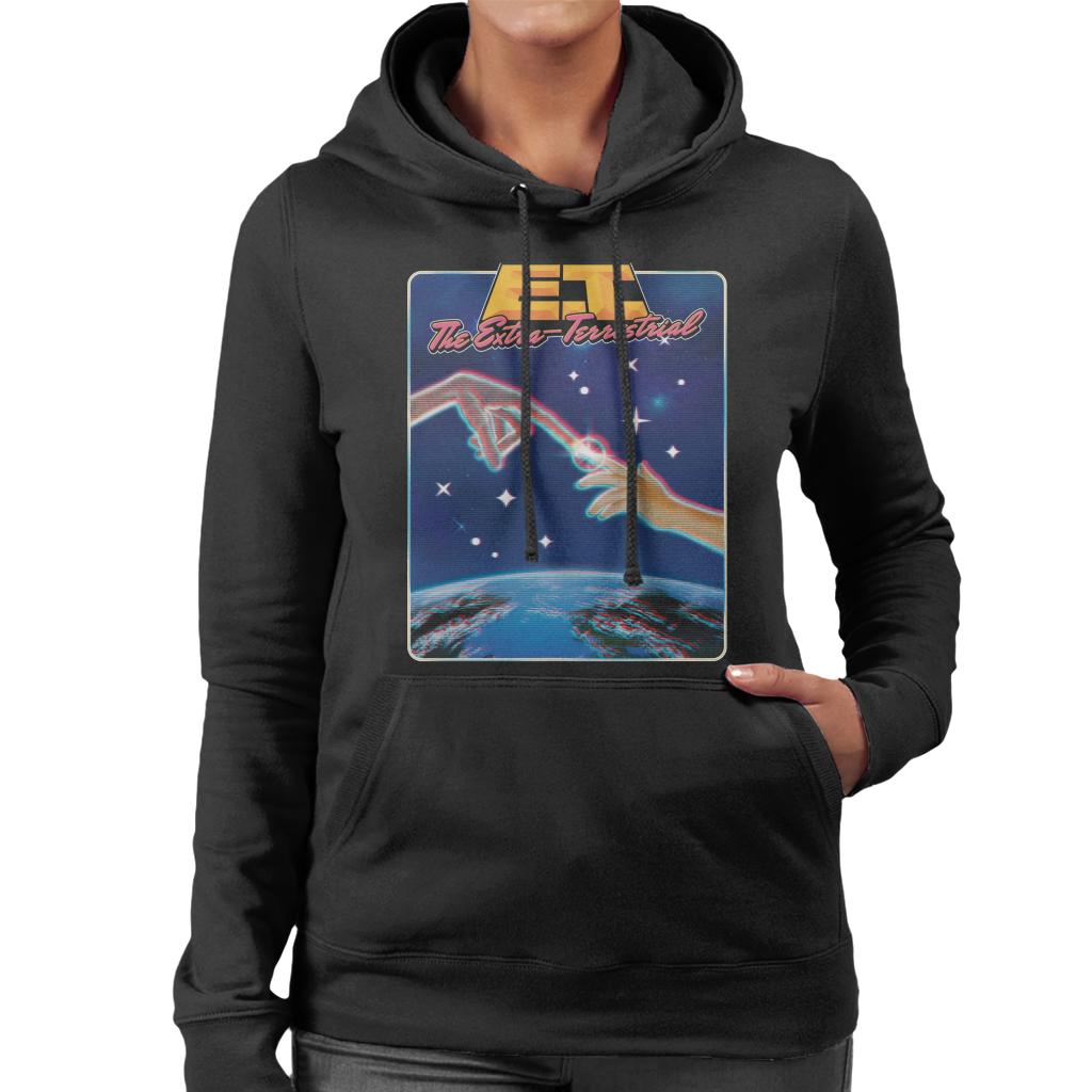 E.T. Glowing Finger Women's Hooded Sweatshirt-ALL + EVERY