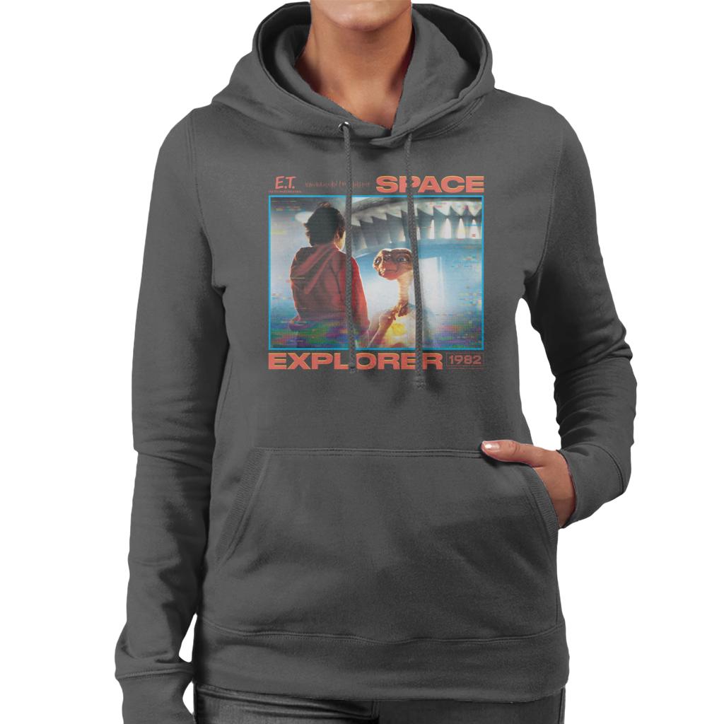 E.T. 1982 Space Explorer Women's Hooded Sweatshirt-ALL + EVERY