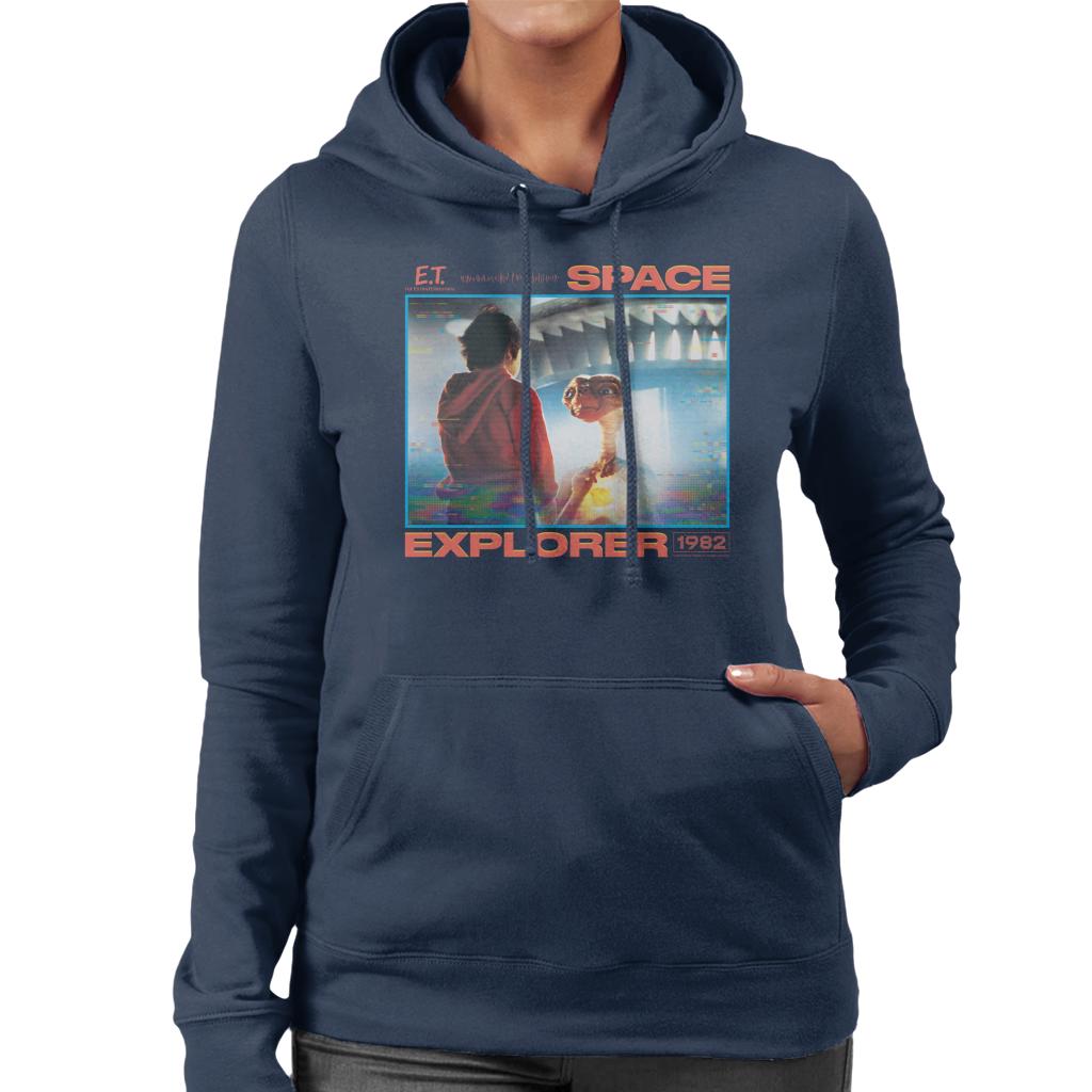 E.T. 1982 Space Explorer Women's Hooded Sweatshirt-ALL + EVERY