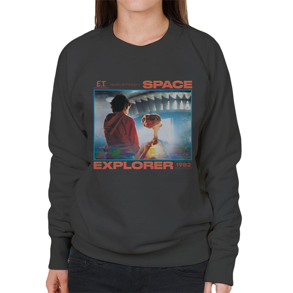 E.T. 1982 Space Explorer Women's Sweatshirt-ALL + EVERY