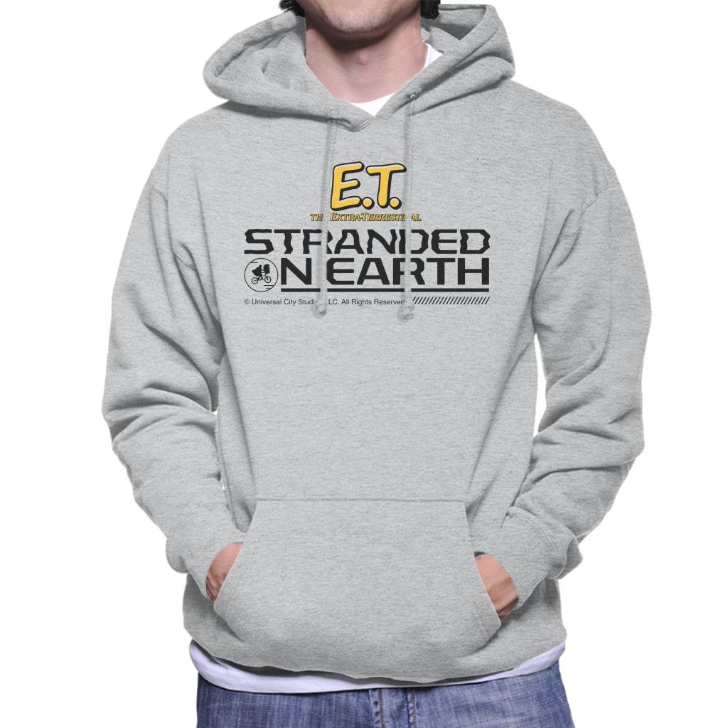 E.T. Stranded On Earth Men's Hooded Sweatshirt-ALL + EVERY