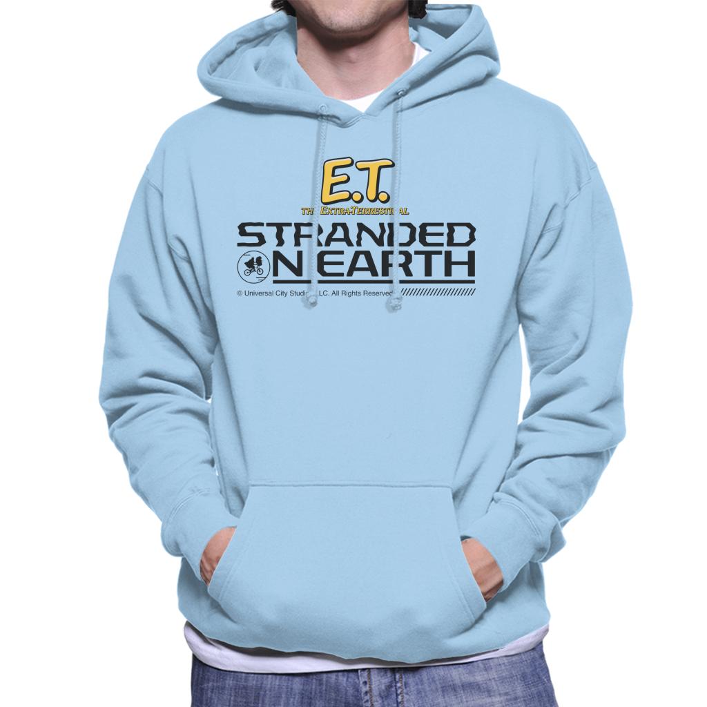 E.T. Stranded On Earth Men's Hooded Sweatshirt-ALL + EVERY