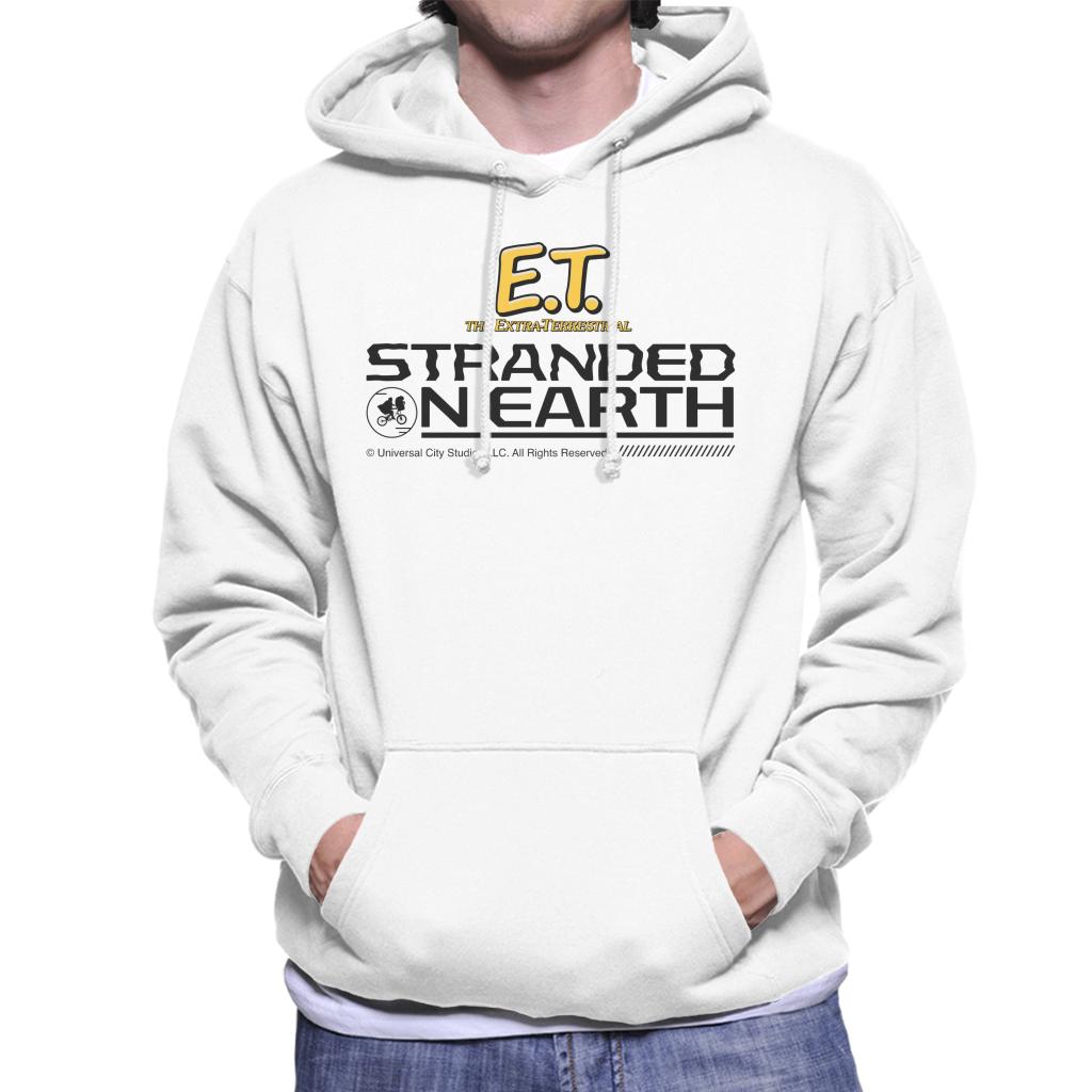 E.T. Stranded On Earth Men's Hooded Sweatshirt-ALL + EVERY