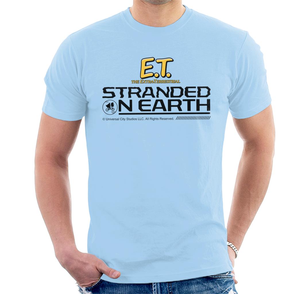 E.T. Stranded On Earth Men's T-Shirt-ALL + EVERY