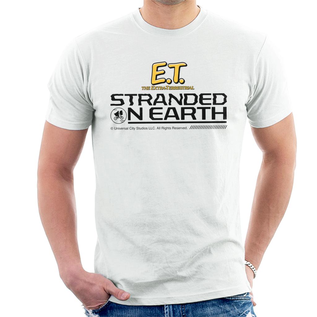 E.T. Stranded On Earth Men's T-Shirt-ALL + EVERY