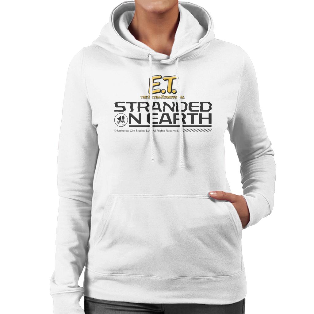 E.T. Stranded On Earth Women's Hooded Sweatshirt-ALL + EVERY