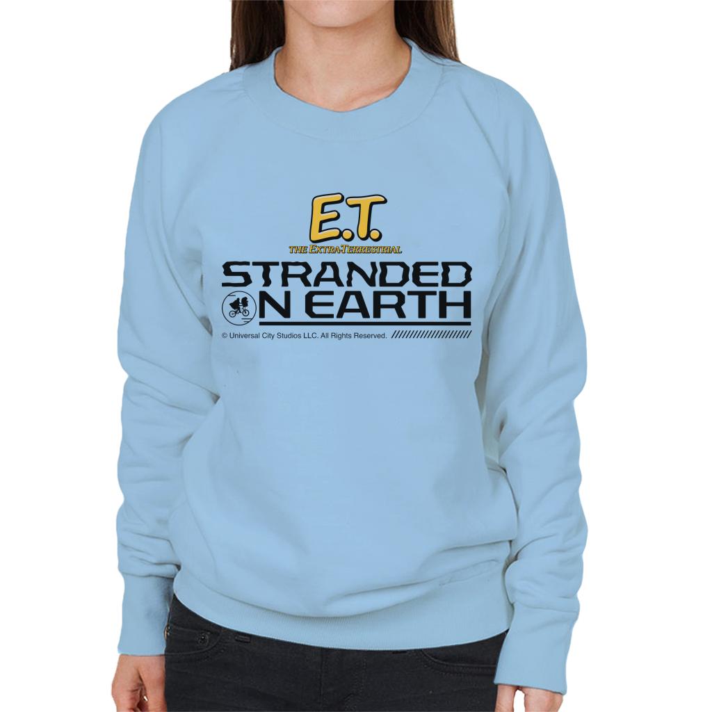 E.T. Stranded On Earth Women's Sweatshirt-ALL + EVERY