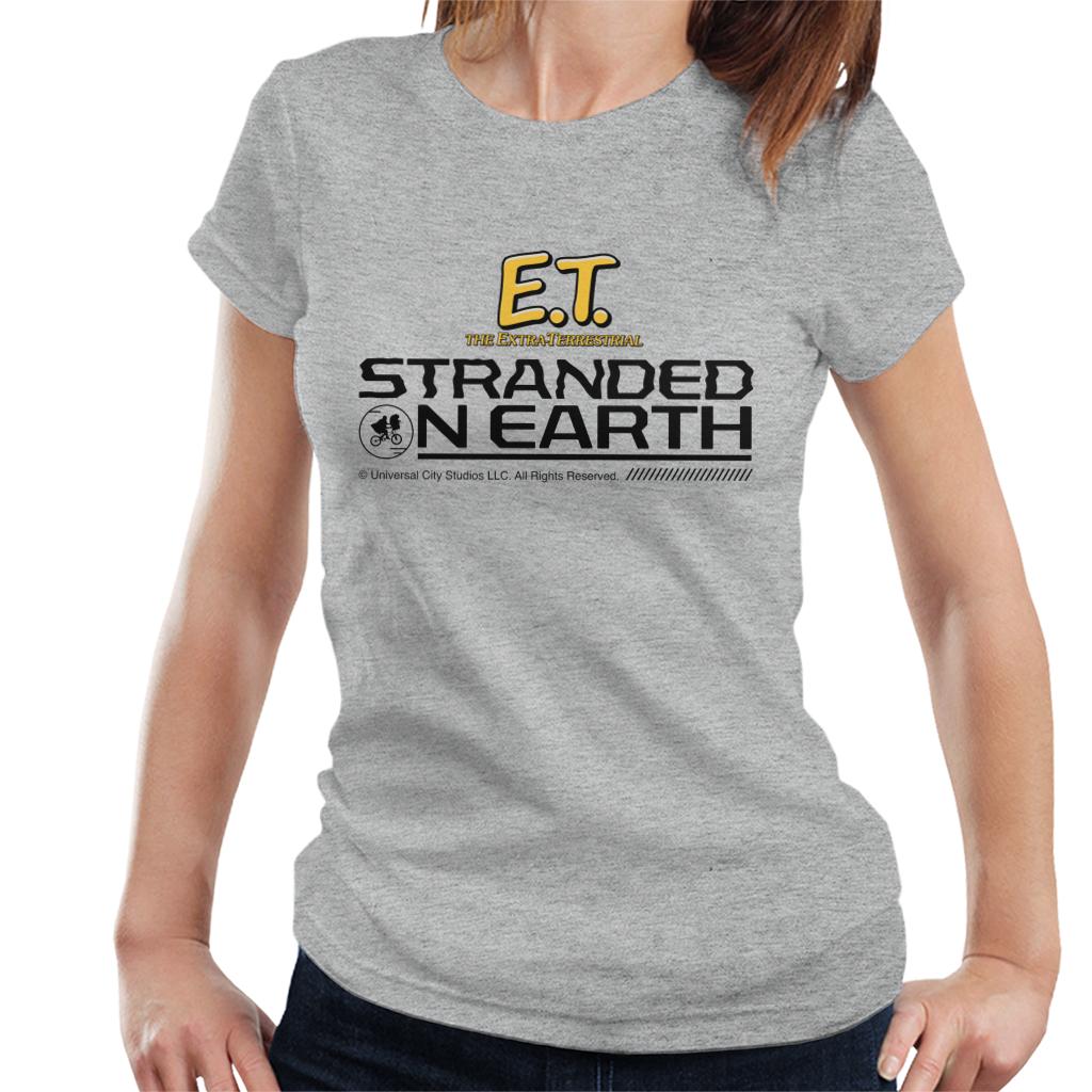 E.T. Stranded On Earth Women's T-Shirt-ALL + EVERY