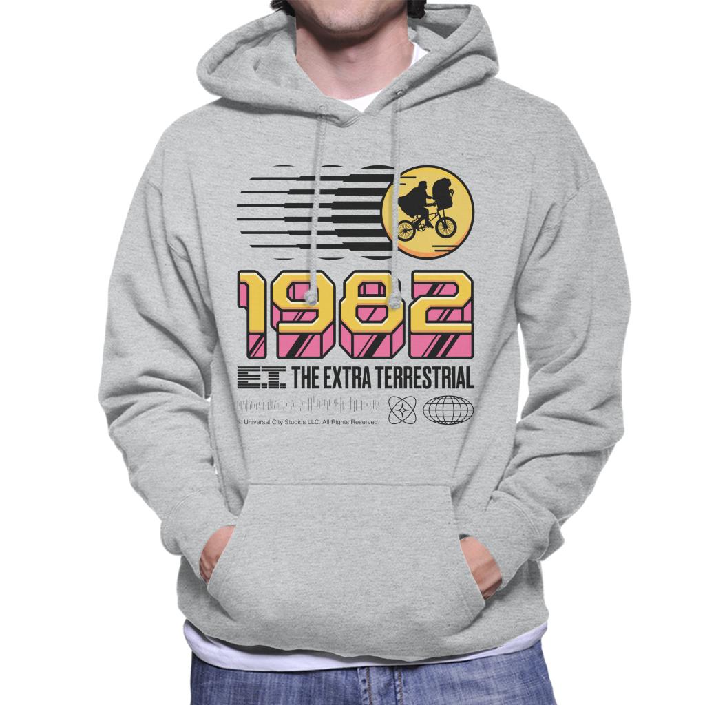 E.T. 1982 The Extra Terrestrial Men's Hooded Sweatshirt-ALL + EVERY