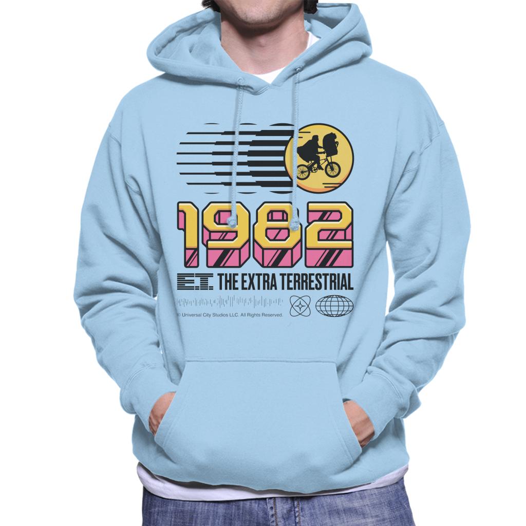 E.T. 1982 The Extra Terrestrial Men's Hooded Sweatshirt-ALL + EVERY