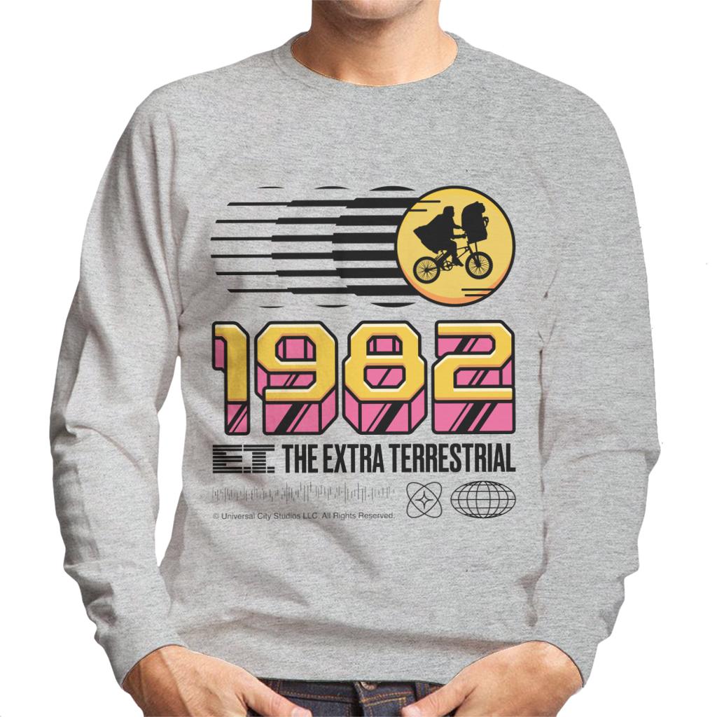 E.T. 1982 The Extra Terrestrial Men's Sweatshirt-ALL + EVERY