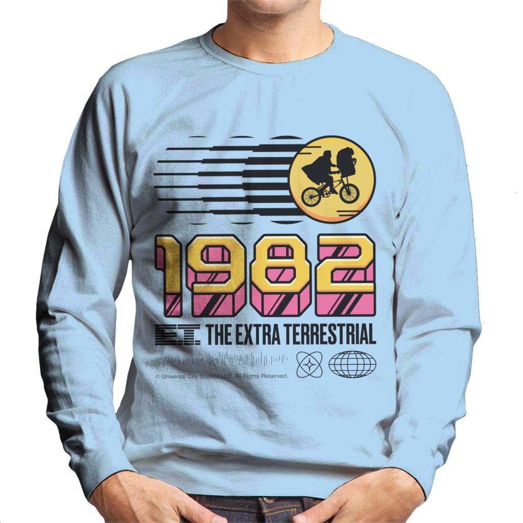 E.T. 1982 The Extra Terrestrial Men's Sweatshirt-ALL + EVERY