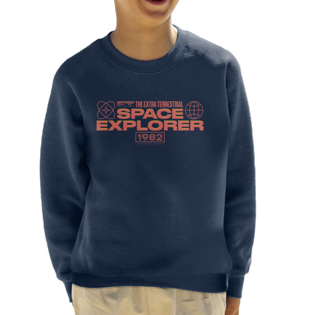 E.T. The Extra Terrestrial Space Explorer Kid's Sweatshirt-ALL + EVERY