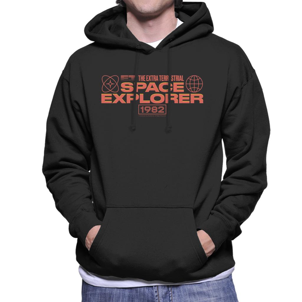 E.T. The Extra Terrestrial Space Explorer Men's Hooded Sweatshirt-ALL + EVERY