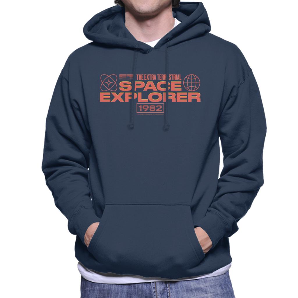 E.T. The Extra Terrestrial Space Explorer Men's Hooded Sweatshirt-ALL + EVERY