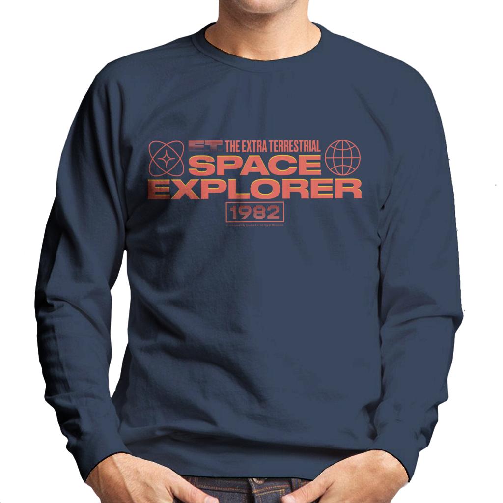 E.T. The Extra Terrestrial Space Explorer Men's Sweatshirt-ALL + EVERY