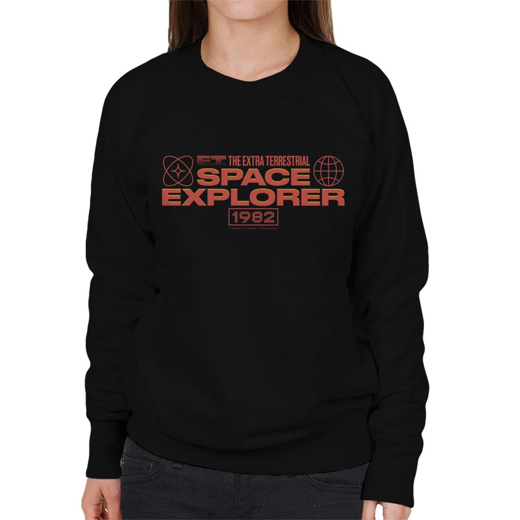 E.T. The Extra Terrestrial Space Explorer Women's Sweatshirt-ALL + EVERY