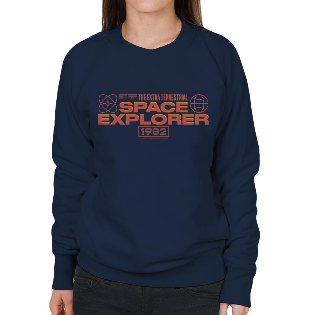 E.T. The Extra Terrestrial Space Explorer Women's Sweatshirt-ALL + EVERY