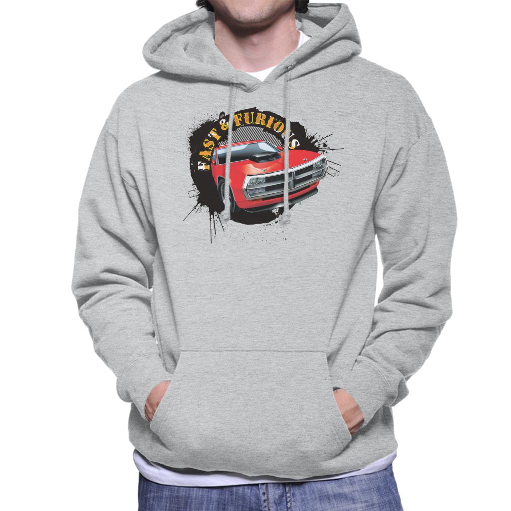 Fast and Furious Car Splatter Men's Hooded Sweatshirt-ALL + EVERY