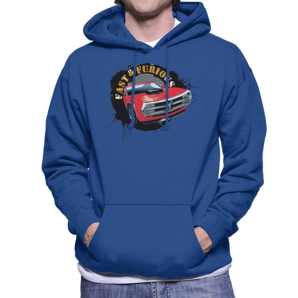 Fast and Furious Car Splatter Men's Hooded Sweatshirt-ALL + EVERY