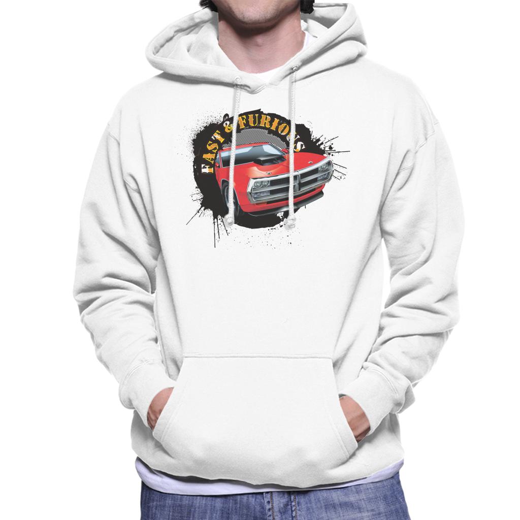 Fast and Furious Car Splatter Men's Hooded Sweatshirt-ALL + EVERY