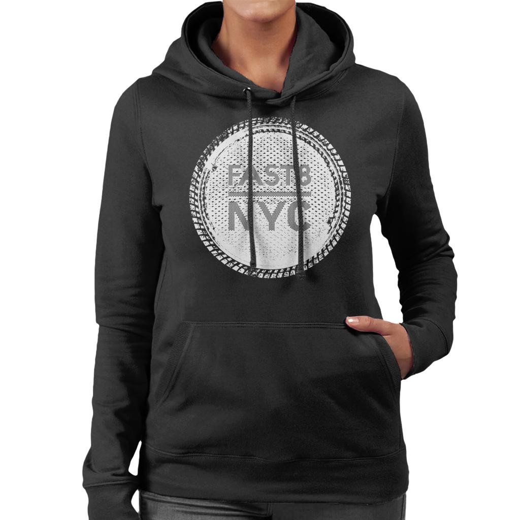 Fast and Furious Fast 8 NYC Women's Hooded Sweatshirt-ALL + EVERY