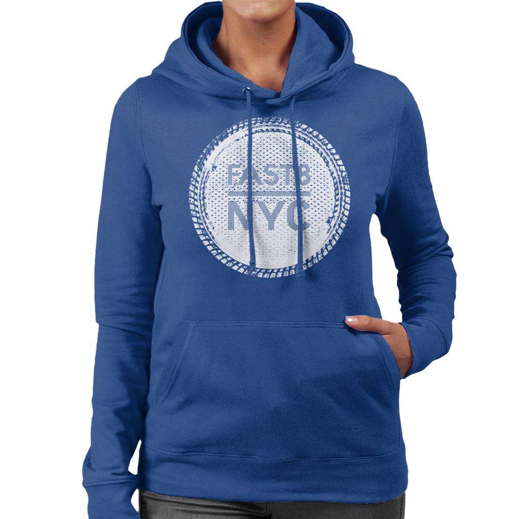 Fast and Furious Fast 8 NYC Women's Hooded Sweatshirt-ALL + EVERY