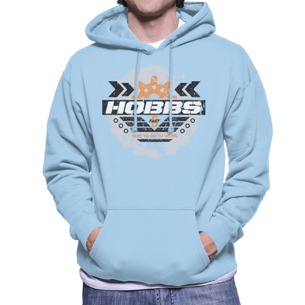 Fast and Furious Hobbs Time To Go To Work Men's Hooded Sweatshirt-ALL + EVERY