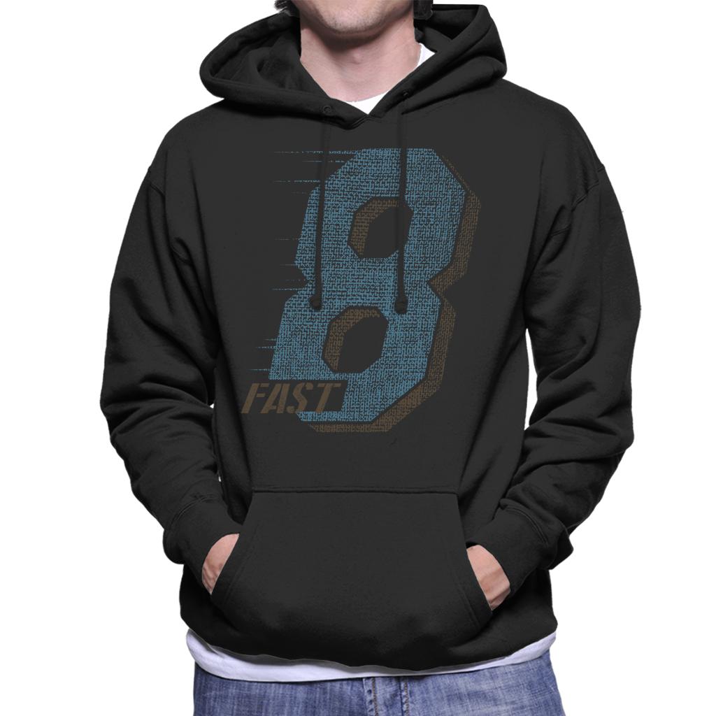 Fast and Furious Fast 8 Large Icon Men's Hooded Sweatshirt-ALL + EVERY