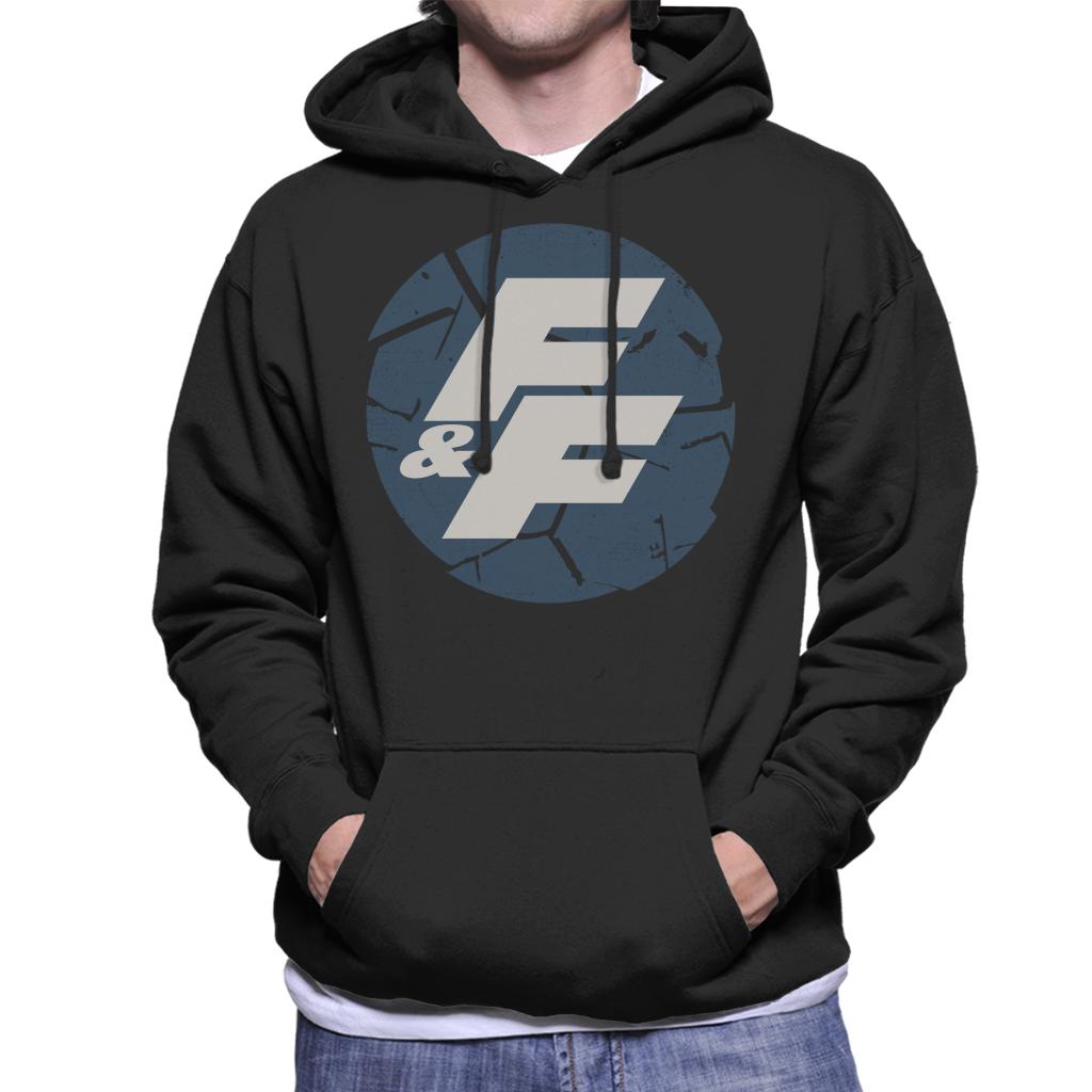 Fast and Furious Shattered Logo Men's Hooded Sweatshirt-ALL + EVERY