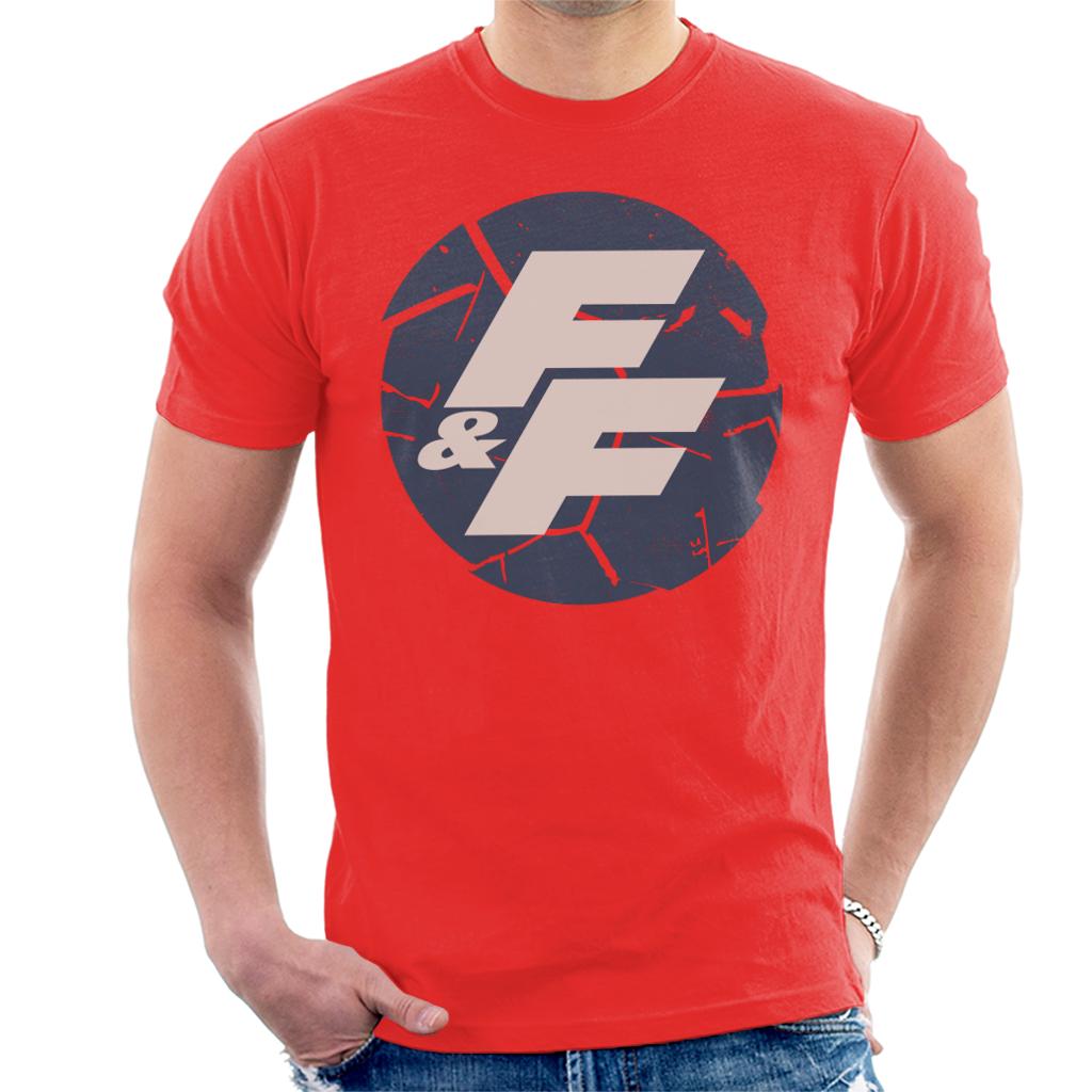 Fast and Furious Shattered Logo Men's T-Shirt-ALL + EVERY