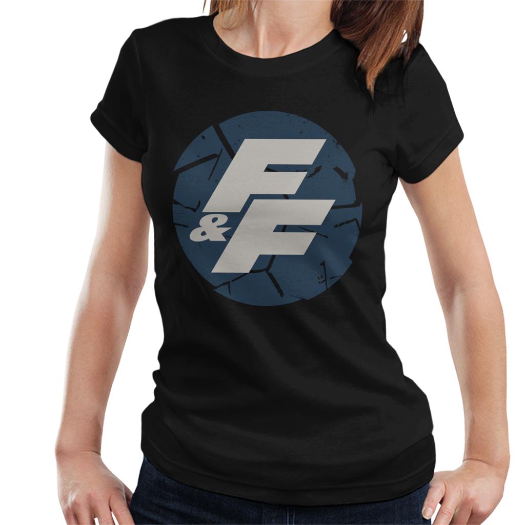 Fast and Furious Shattered Logo Women's T-Shirt-ALL + EVERY