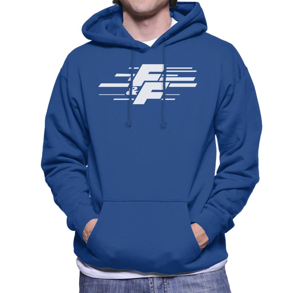 Fast and Furious Light Logo Men's Hooded Sweatshirt-ALL + EVERY