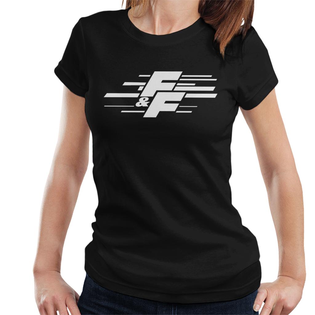 Fast and Furious Light Logo Women's T-Shirt-ALL + EVERY