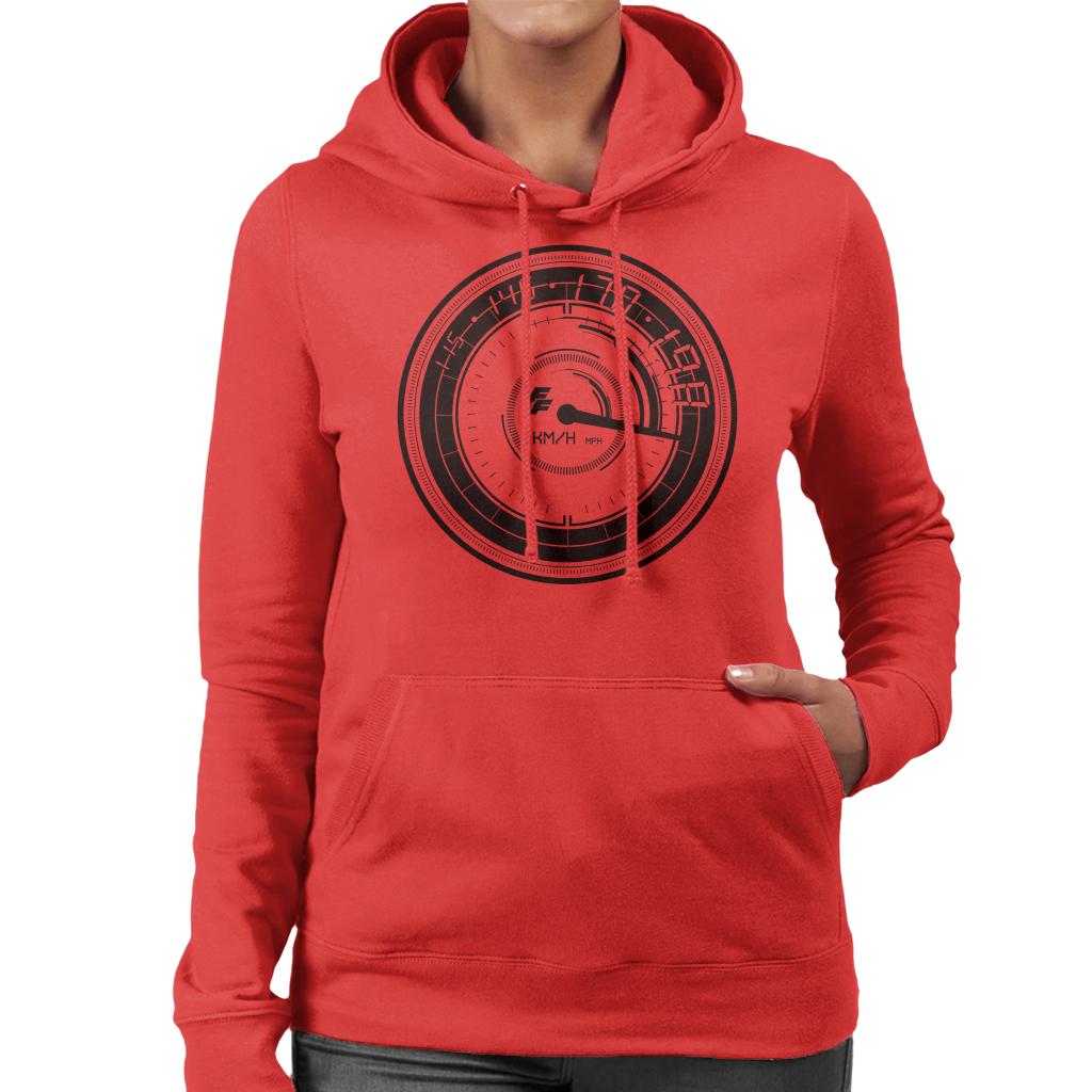 Fast and Furious Speedometer Women's Hooded Sweatshirt-ALL + EVERY